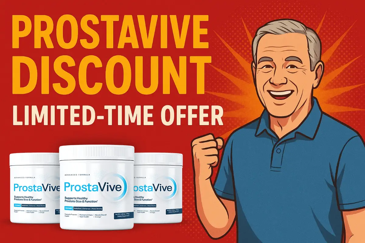 ProstaVive Discount – Limited-Time Offer